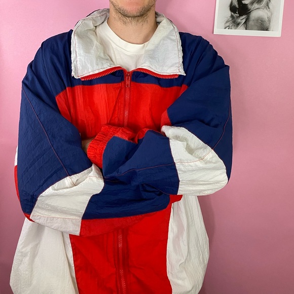 Vintage Other - Vintage 90’s Nylon Windbreaker Sz XL Streetwear